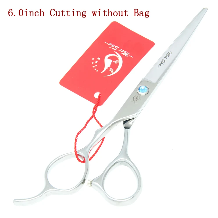 5," 6,0" Meisha, парикмахерские ножницы для левшей, ножницы для стрижки волос JP440C, филировочные ножницы,, HA0126 - Цвет: HA0126 no bag 60