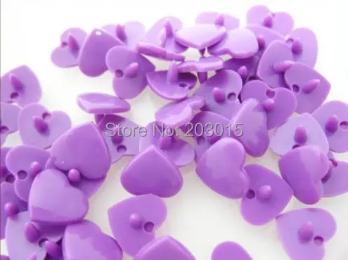 

( 60 color ) 1000sets Size 20 Heart Shape KAM Brand Plastic Resin Snaps Buttons Snaps Fasteners for Baby Cloth Diaper Bib XT501