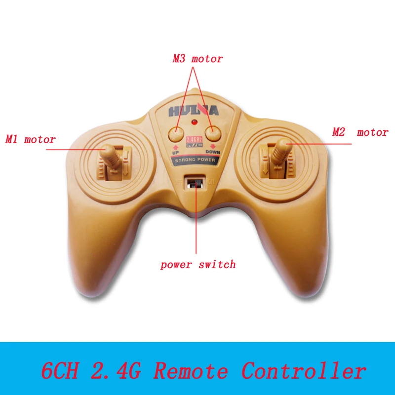 

6CH 2.4G Automatic Frequency Wireless Remote Controller Receiver Board for RC Cars DIY Model Boats Radio System Controlling Part