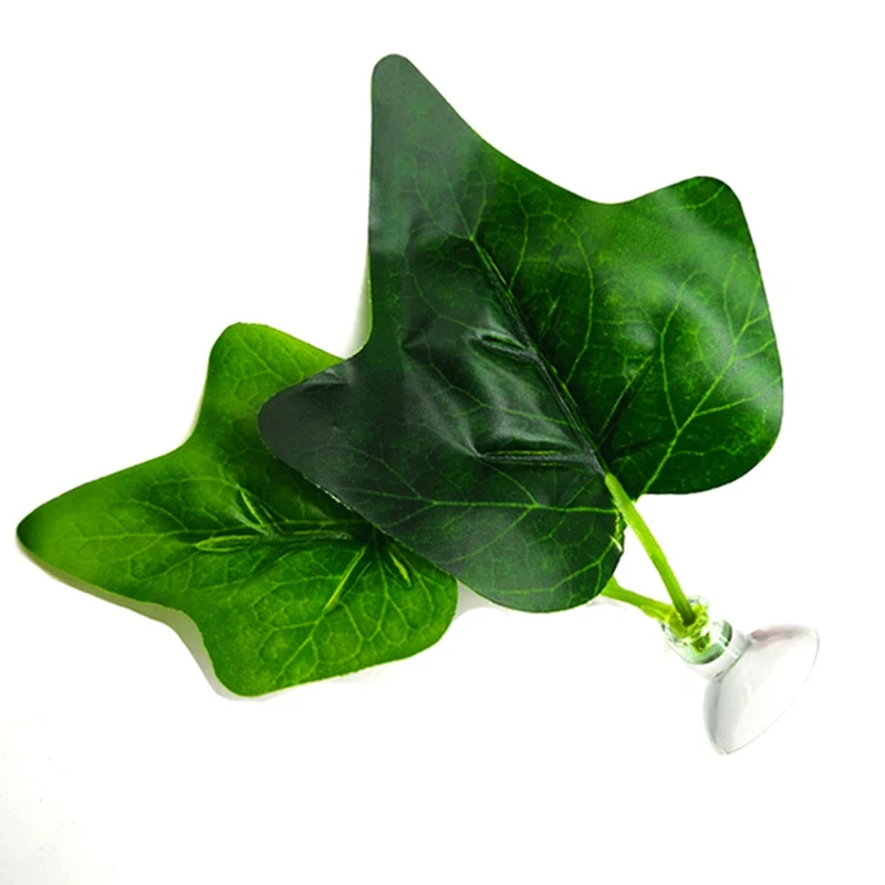 Aquarium Accessories Artificial Plant Leaf Betta Hammock Fish Rest