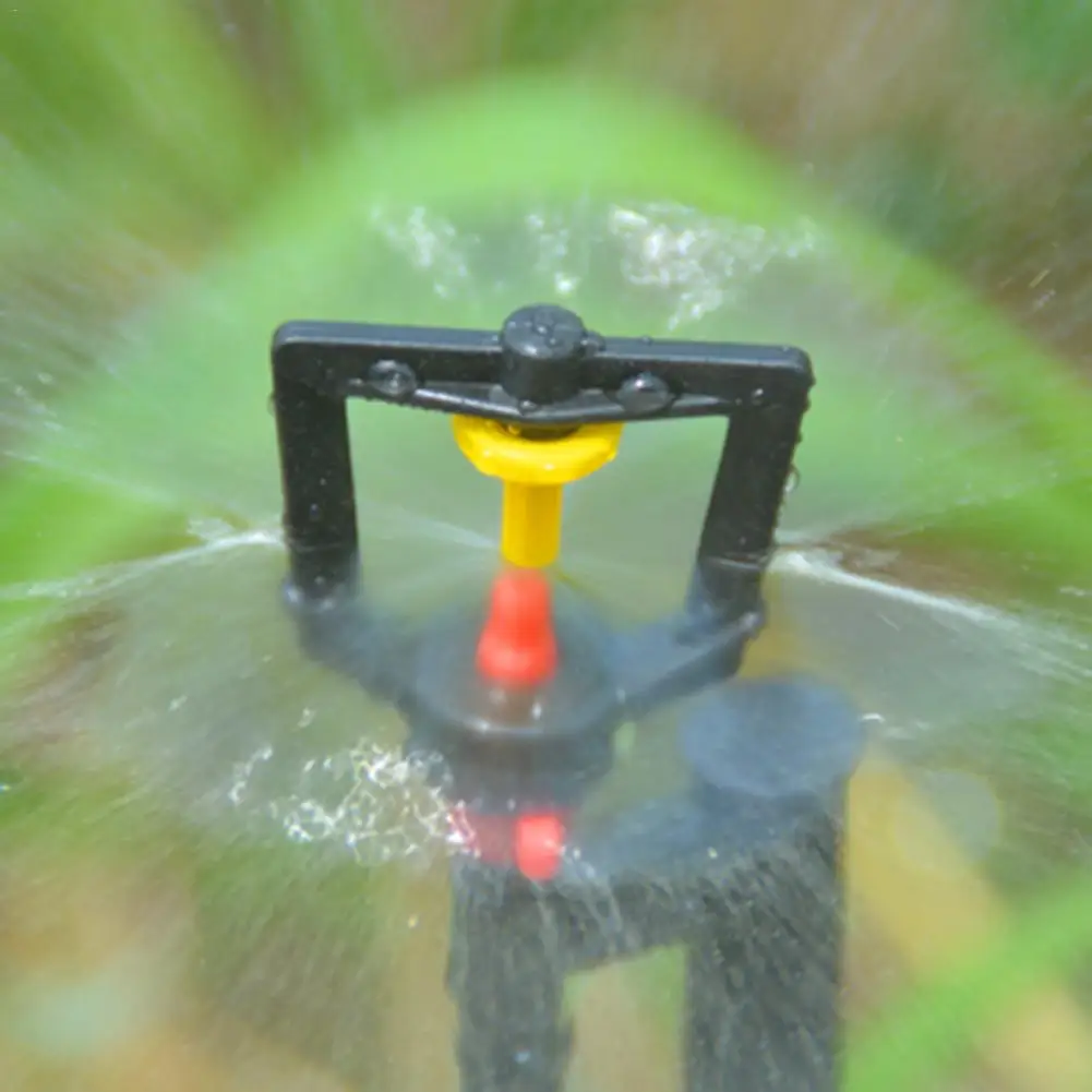 

10PCS 360 Degrees Rotary Micro Nozzle Refraction Micro Spray Irrigation Pipe Adapters Inverted Nozzles Atomizing Parts