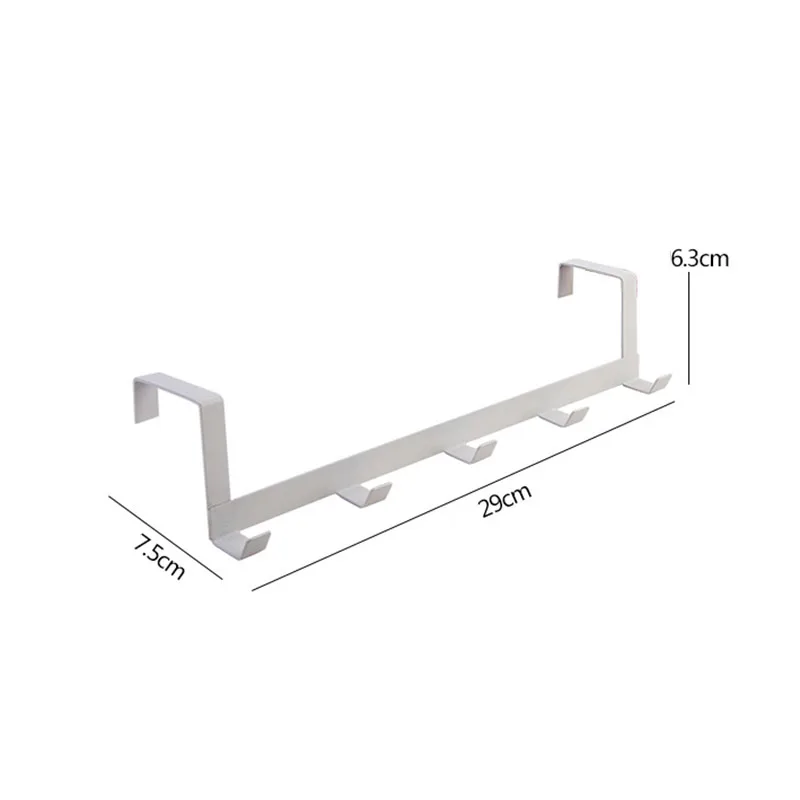 

1Pc/Set Iron Hooks Home Kitchen Cabinet Wall Door Holder Hook Clothes Hanger Organizer Hanging Coat Hooks