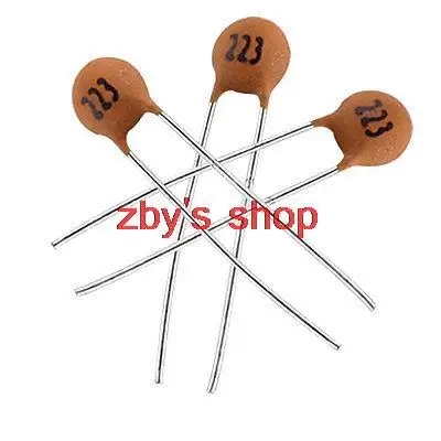 

0.022uF 22nF 22000pF 50V Ceramic Disc Capacitors x 50pcs