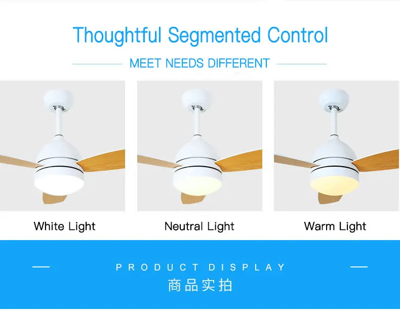 

Creative ceiling fan light retro pendant fan lamp Nordic Modern Dinning Room Bedroom Living Room Restaurant Solid Wood Fan Lamp