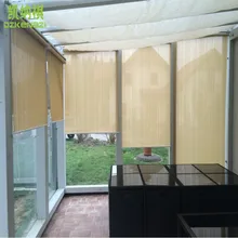 185 г HDPE УФ наружная крытая оконная светонепроницаемая шторка/балконные складные ставни/роликовая шторка используется в качестве навесной парусины