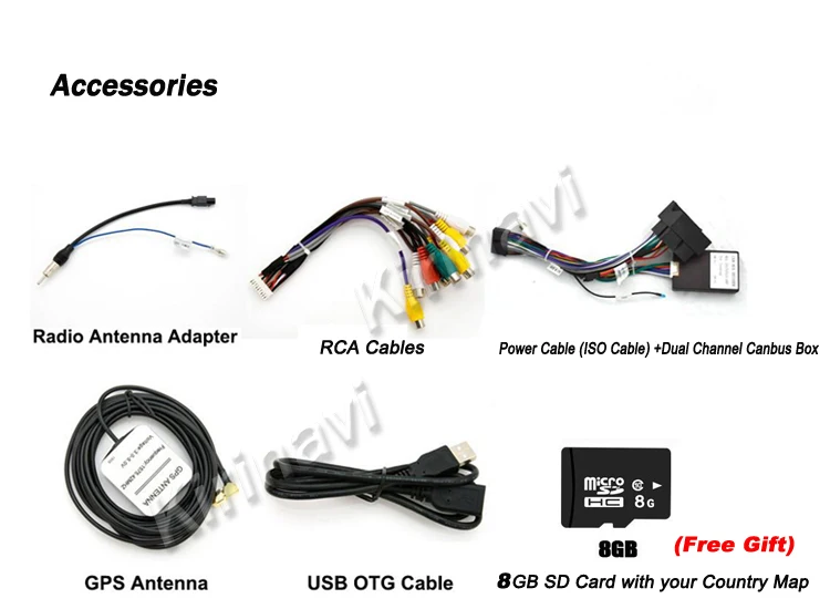 Discount KiriNavi Android 7 1 Car DVD For Ssang Yong SsangYong Kyron / Actyon Sports 2005-2013 GPS Radio Stereo multimedia WIFI 3G sw bt 15