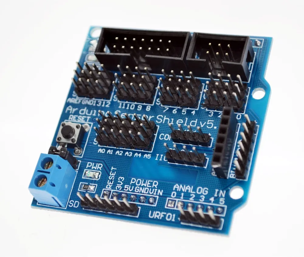 V5.0 сенсор Щит Плата расширения для arduino электронные строительные блоки робот