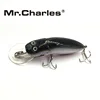 Mr. charles mr39 1 unids Pesca señuelo, 70mm/9.3G calidad profesional minnow cebo duro 0-1.0 m flotante 3D Ojos Pesca tackle ► Foto 2/6