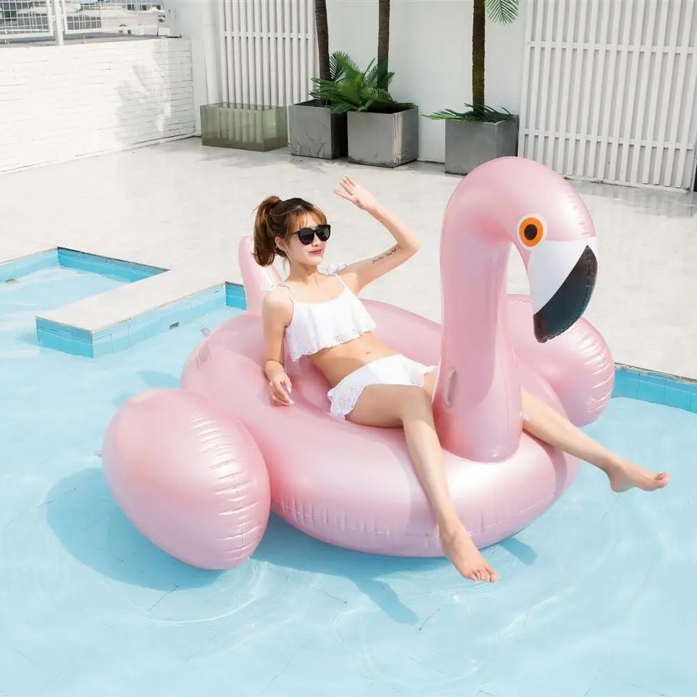 YUYU 190 см розовое золото надувной фламинго бассейн поплавок Фламинго надувной плавательный ming бассейн трубка бассейн Фламинго плавательный круг бассейн игрушки