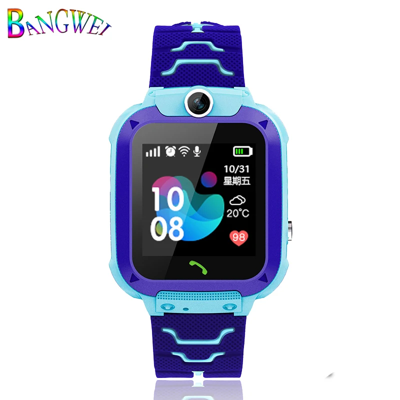 BANGWEI Brand Children's watch Kids Sports watch cartoon pattern digital children clock for boy girl LED display clock Relogio