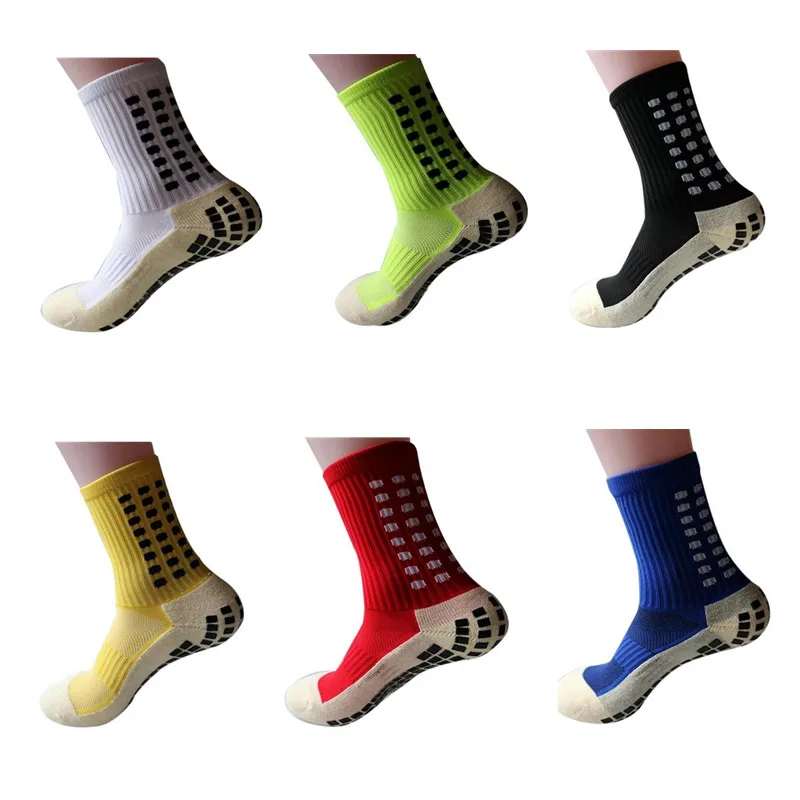 

Outdoor Fußball Radfahren Socken Nicht-rutsch Verschleiß-beständig Atmungsaktive Sport Fußball Socken Absorbieren Schweiß Erwach