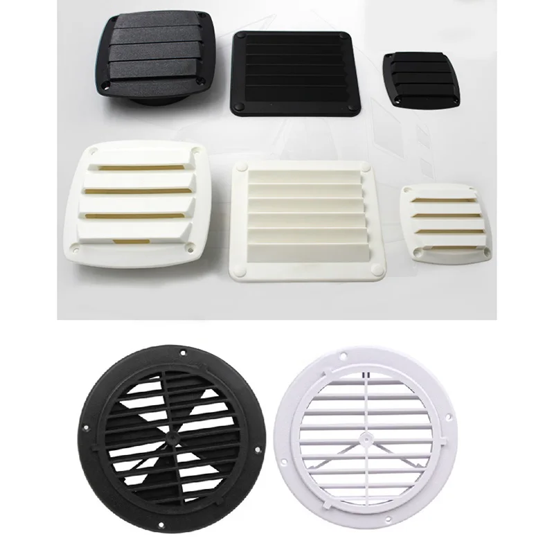 Us 7 48 12 Off Plastic Air Vent Ventilator Grille Cover Ventilation Rv Yacht Trailer Caravan Wall Ceiling Mount In Vents From Home Improvement On