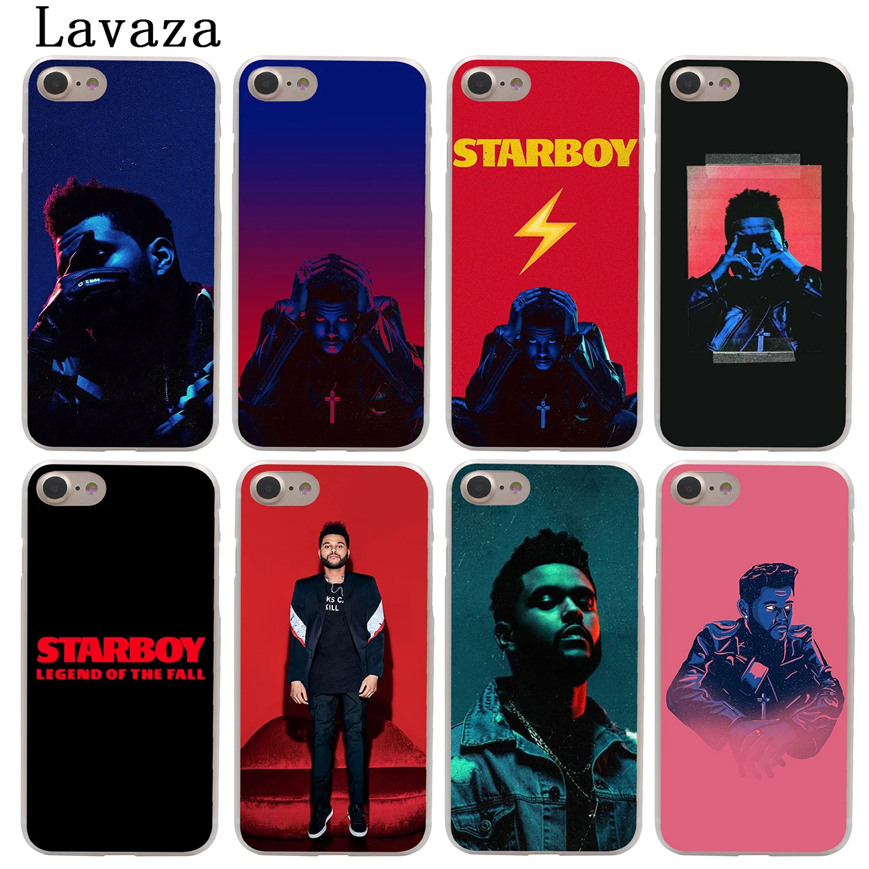 Твердый чехол для телефона Lavaza The Weeknd starboy iPhone XR X 11 Pro XS Max 7 8 6 6S 5 5S SE 4S 4
