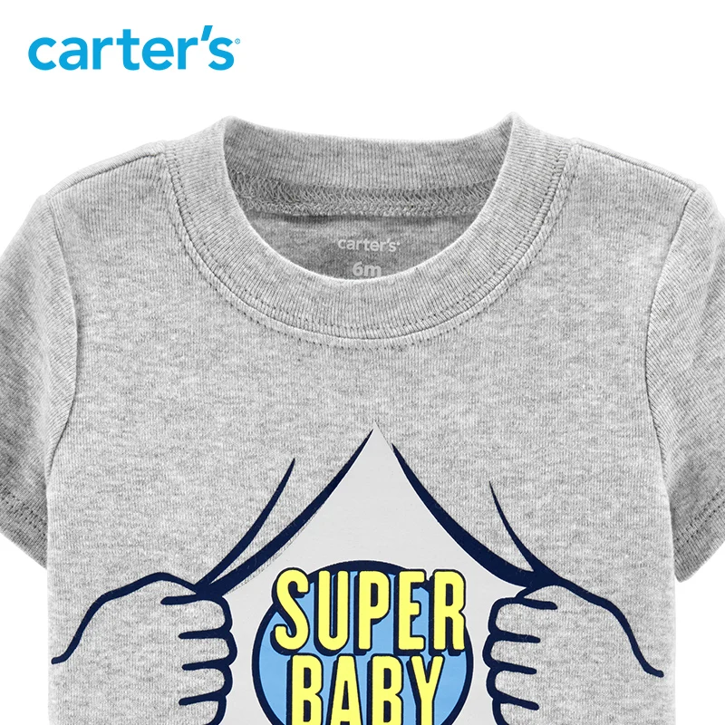 Carters baby комбинезон для мальчиков 2019 сезон: весна лето супер детские коллекционные