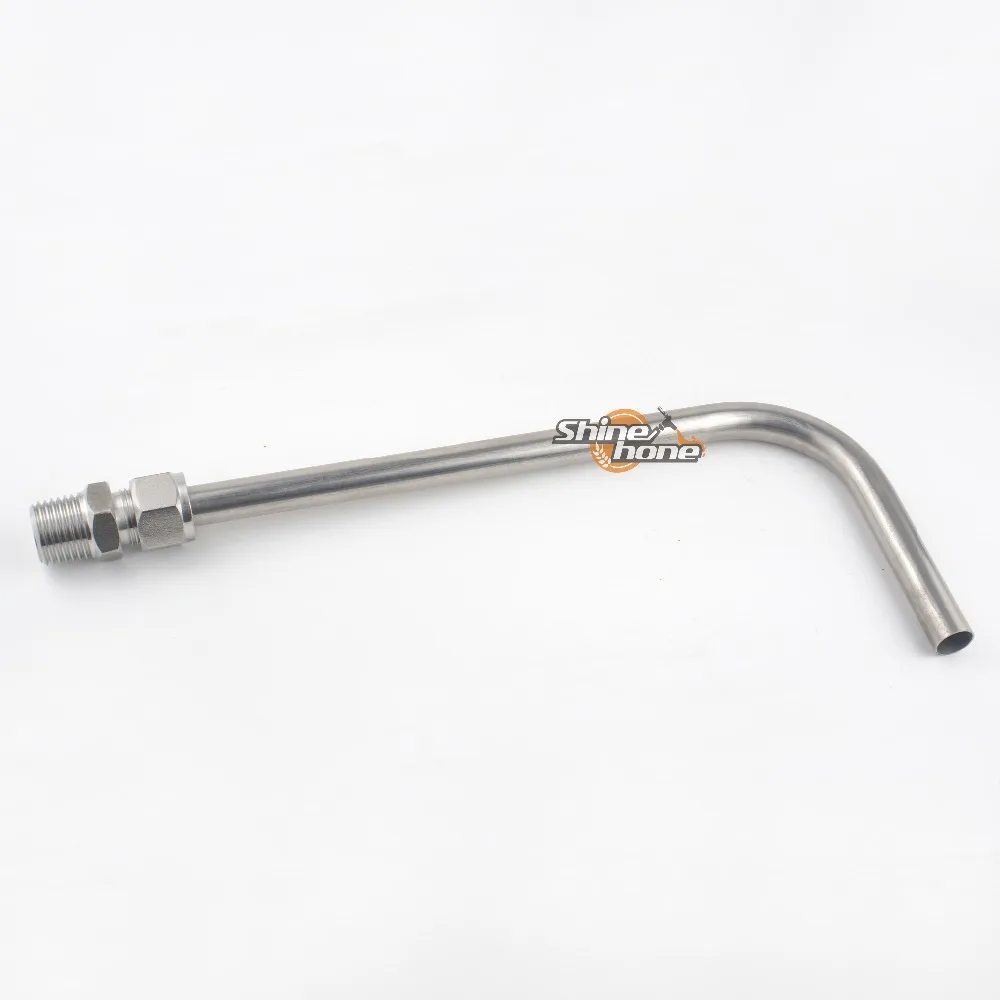 Center pickup 1/2" O.D. Tube, 1/2"Male NPT x 1/2" Compression Fittings