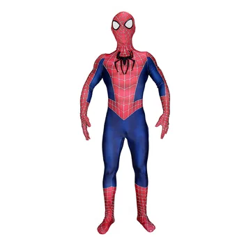 

Spider-Man:Homecoming Cosplay Tights Spider-Man Costume Spandex Jumpsuit Lycra Full Body Bodysuit Halloween