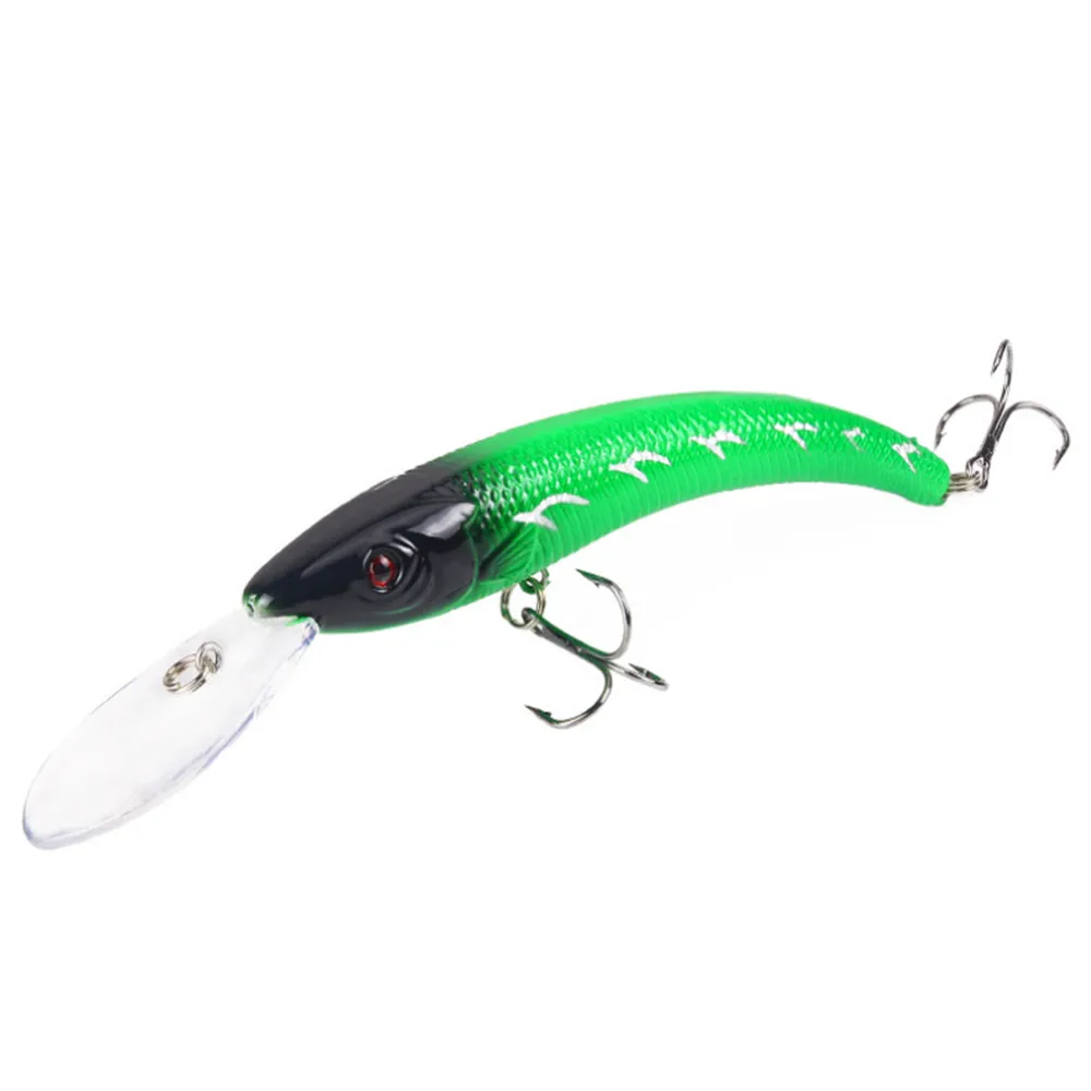 

1pcs 15.5cm 14.6g Wobbler Fishing Lure Crankbait 3D Eyes Minnow Artificial Trolling Hard Bait Bass Pike Swimbait Fishing Tackle