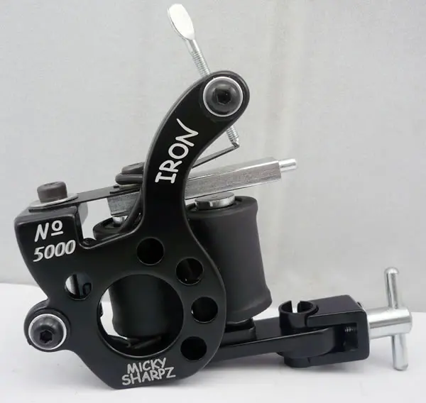 Hot Sales Wire Cutting 10 Wrap Coils Tattoo Machine For Liner And Shader Black Color Iron Tattoo Supplies #NM038 Hot Sales Wire Cutting 10 Wrap Coils Tattoo Machine For Liner And Shader Black Color Iron Tattoo Supplies #NM038