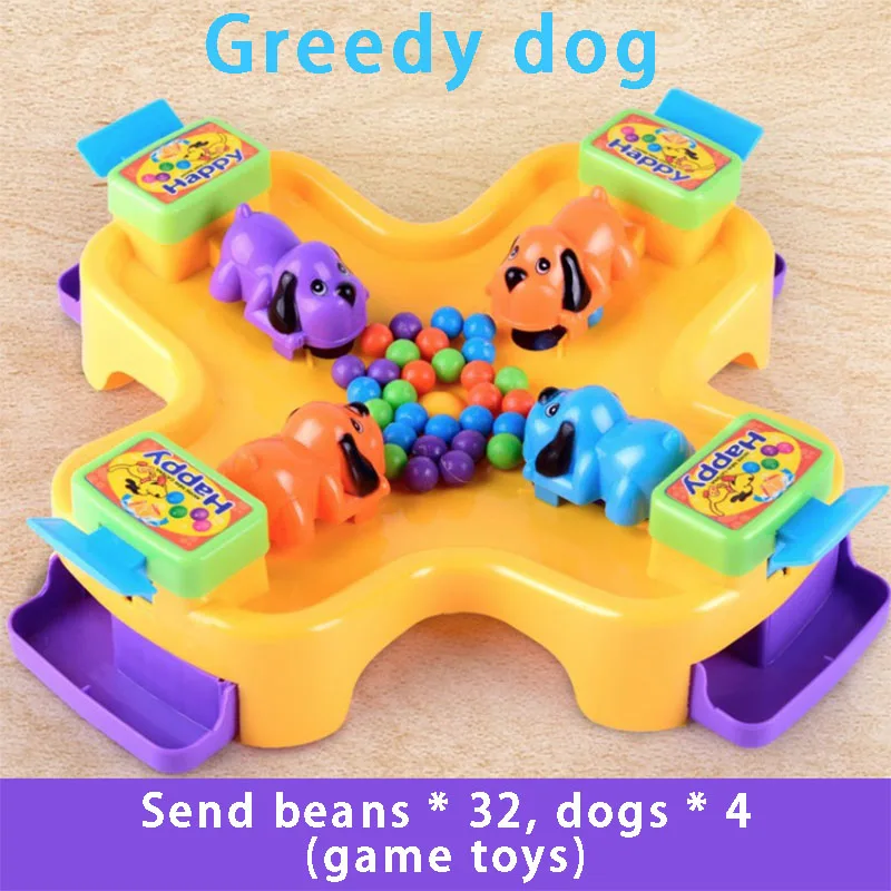 

Creative Parent-Child Interaction intelligence Toy Table Games Dog Eating Beans Gift For Baby Childrens Educational Toy