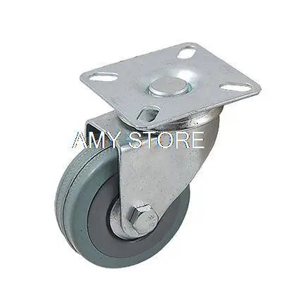 

Trolley 50mm Dia Wheel Square Plate Ball Bearing Swivel Caster