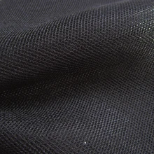 1 ярд 1 мм Толщина Черный Сэндвич сетчатая ткань 3D воздушный слой французский дизайн модная повседневная спортивная одежда ткань швейная ткань для дивана