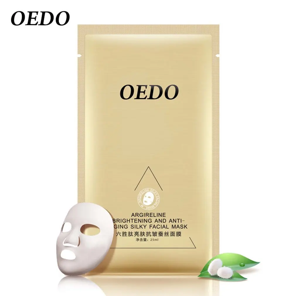 Six Peptide Bright Skin Mask OEDO Hydrating Moisturizing Soothing Face