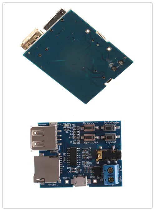 MP3 Decoder Board TF Card U Disk Audio Amplifier Decoding Audio Player Module