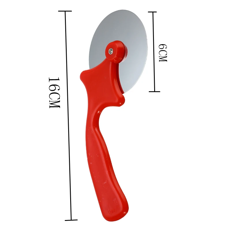 1pc Stainless Steel Practical Cutter Pizza Knife Cake Tools Pizza Wheels Scissors Ideal For Pizza, Pies, Waffles And Dough