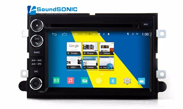 Flash Deal For Ford F450 F550 Taurus Freestyle Mercury Montego Mountaineer Monterey Milan Sable Android 4.4.4 Car Radio Stereo DVD GPS 14