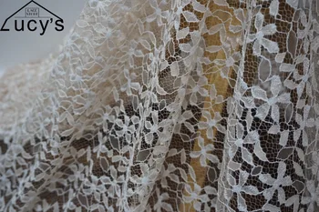 

2 Yards/lot good quality and nice lace material flowers lace NEW lady long dress gowns diy sewing lace fabric