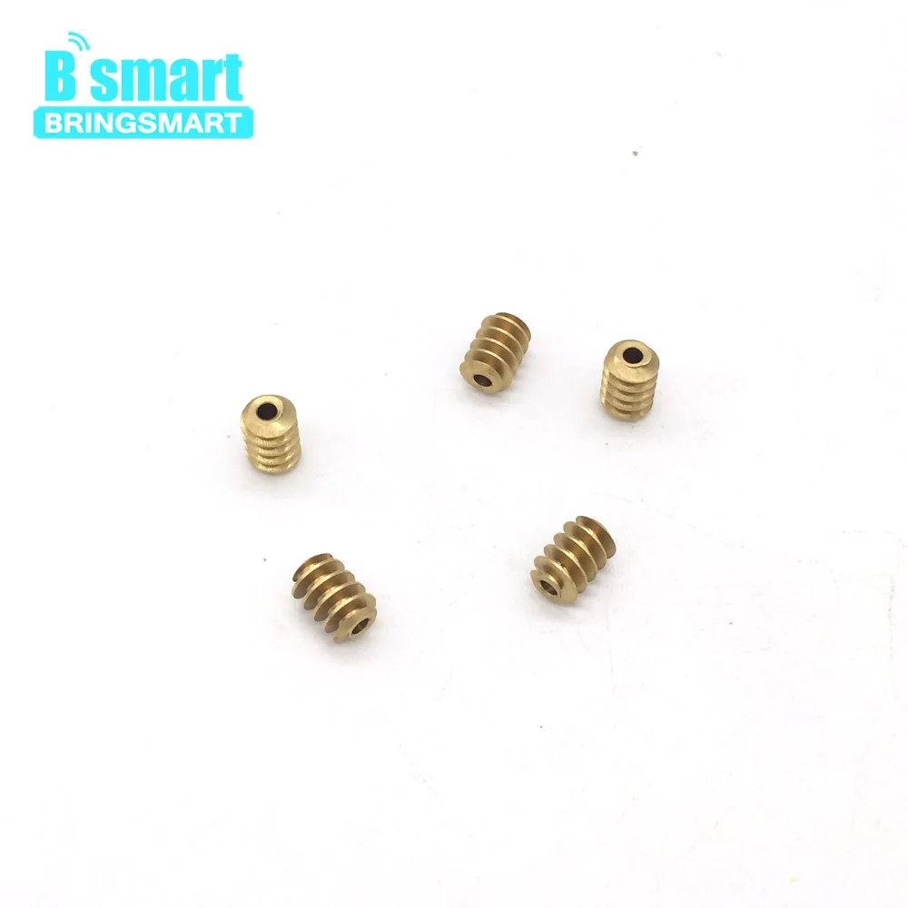 Металлический червячный двигатель Bringsmart 5 шт. M0.5 * 8 спиральная шестерня