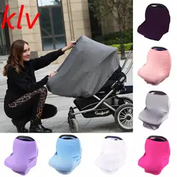 Multi-Применение детское автокресло и коляска крышка для маленьких детей навес кормящих эластичный шарф детские накидки для кормления грудью