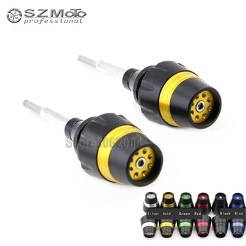 

For SUZUKI GSX-S750 GSXS750 GSXS 2015-2017 Frame Slider Crash Protector Bobbins Falling Protection Motorcycle Accessories Logo