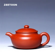 180cc Yixing чайник аутентичный из китайской фиолетовой глины керамика здоровья чайный набор кунг-фу ручной работы Zisha Master Masterpiece Fang Gu pot