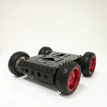DOIT 4WD Smart RC автомобиль шасси модель автомобиля дети автомобиль с 12 В высокой мощности двигателя, 85 мм резиновые колеса для Arduino DIY игрушки запчасти