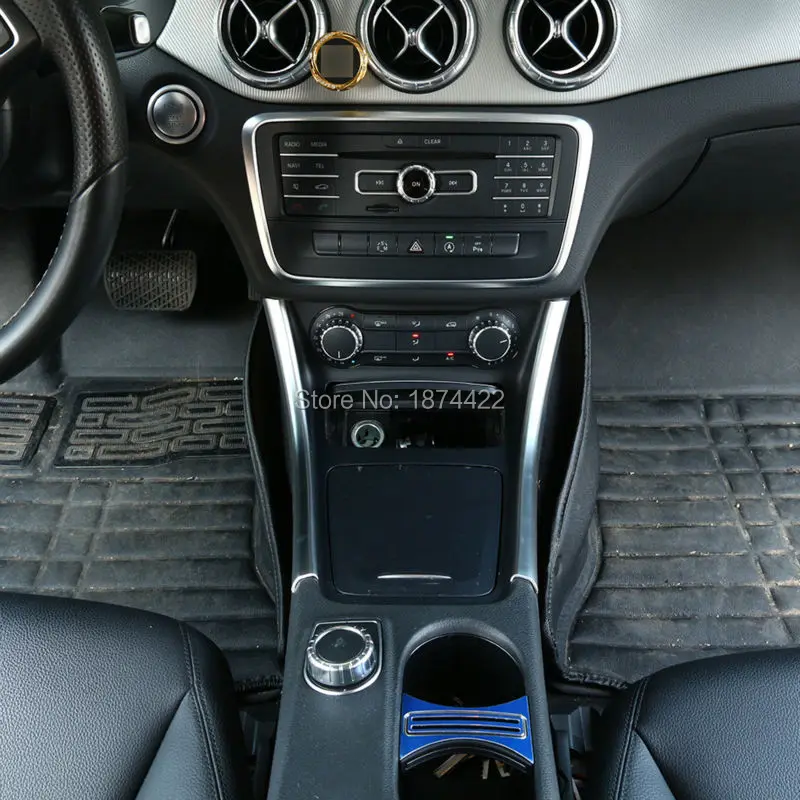 center console panel trim for Mercedes Benz CLA car accessory  (4)