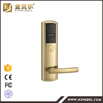 

High security and efficient smart keyless rfid key card hotel lock