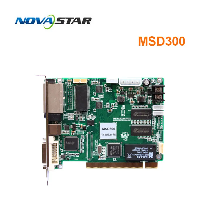 

best system novastar msd300 led sending card Full Color Led Video Wall Synchronous Nova Sending Card use for stage rental screen