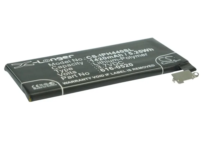 Высококачественный аккумулятор Cameron Sino 1420 мАч 616 0512 0520 0521 для Apple iPhone 4G 16 ГБ 32