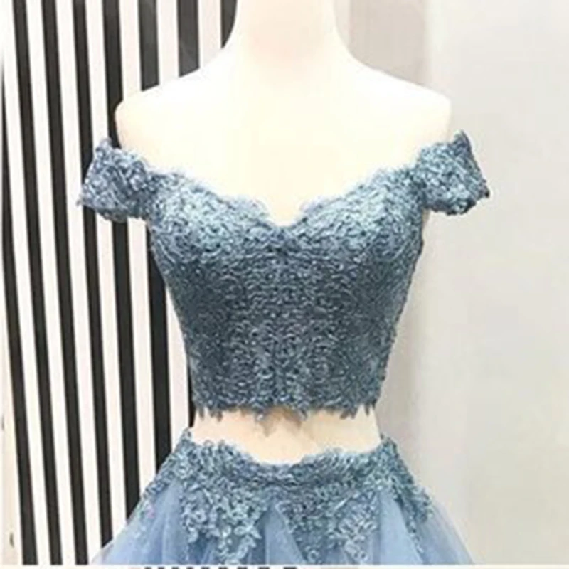 Two Pieces Robe De Soiree Evening Dress Long Lace Tulle Party Gowns Evening Gowns Abendkleider Vestidos Noche Fiesta Two Pieces Robe De Soiree Evening Dress Long Lace Tulle Party Gowns Evening Gowns Abendkleider Vestidos Noche Fiesta