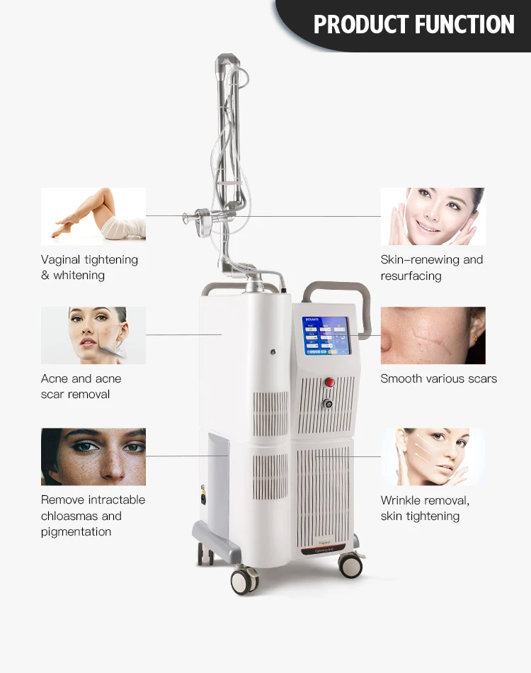 CO2 Фракционное лазерное затягивание влагалища украшает влагалище медицинское косметологическое оборудование/фракционная co2 лазерная