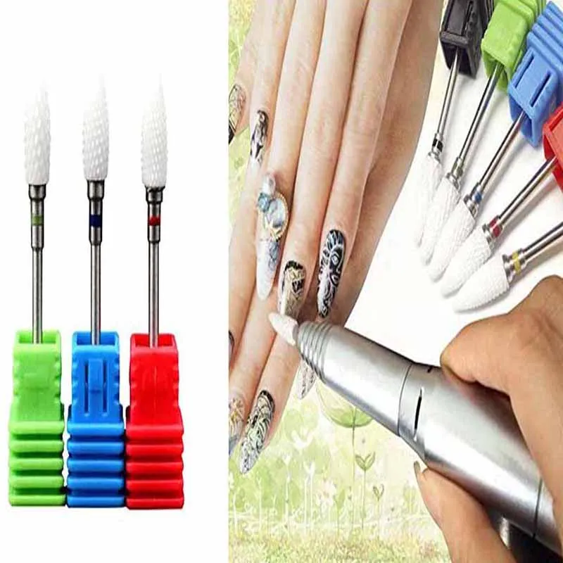 

CS# 1pc Nail Drill Bit For Nail Art Ceramic Multi-shapes Mill Manicure Cutters Manicure Pedicure Milling Cutter Drill Bits CWQ1