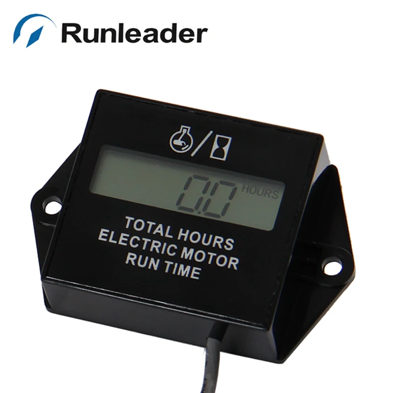 Self Powered Hour Meter For Electric Motors Diesel/Gasoline Engine Pump