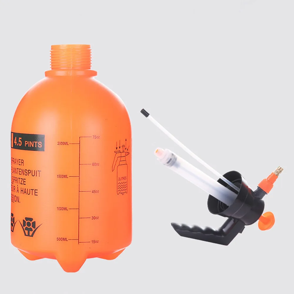 Дропшиппинг 2л пневматический автоматический опрыскиватель оранжевая бутылка полив горшок садовый Спринклер