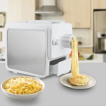 

Electric Intellig Noodles Making Pressing Machine Automatic Pasta Maker Noodle Cutting Machine Dough Roller Commercial Home Use