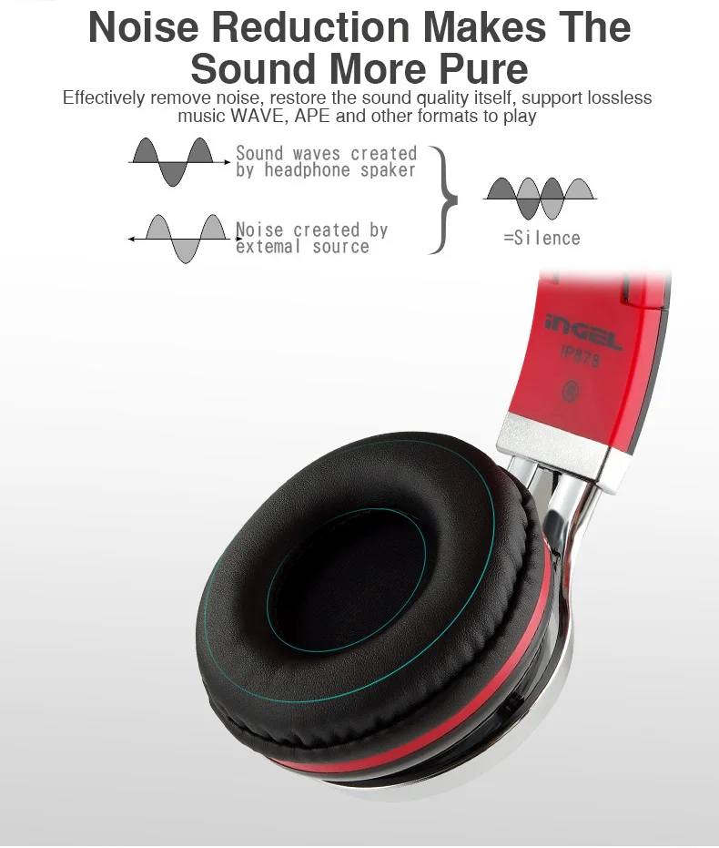 Bluetooth Headphones with microphone Noise Cancelling Stereo Headset Gamer wireless headset bluetooth for iPhone Samsung Xiaomi  (6)