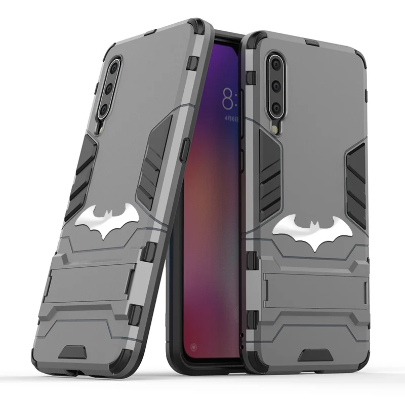 Iron Man Armor Case For Xiaomi Mi 9 8 A1 A2 Lite Max 3 Redmi Note 4 4X 5 6 7 Pro 4A 5A 6A F1 Soft Silicone Hard PC Batman Cover