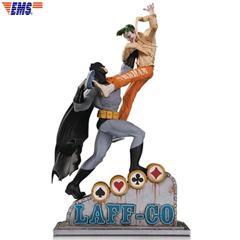 

Avengers:Infinity War Batman VS Prison Uniform The Joker Scenes Statue Action Figure Collection Model Toy X69
