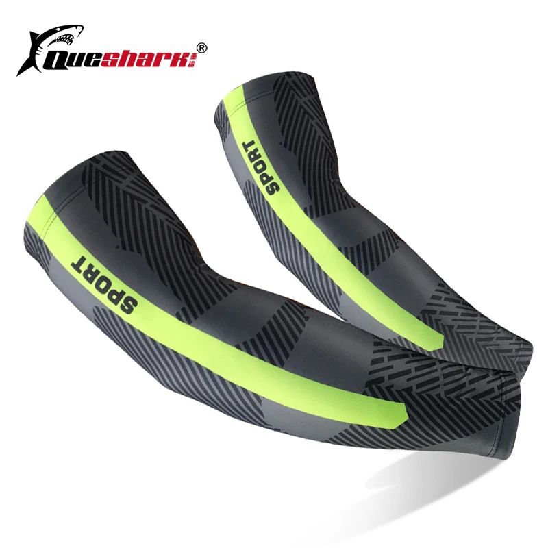 

1Pcs Men Women UV Protection Compression Running Cycling Arm Sleeve Sports Bike Basketball Arm warmers Golf Elbow Pads Cover