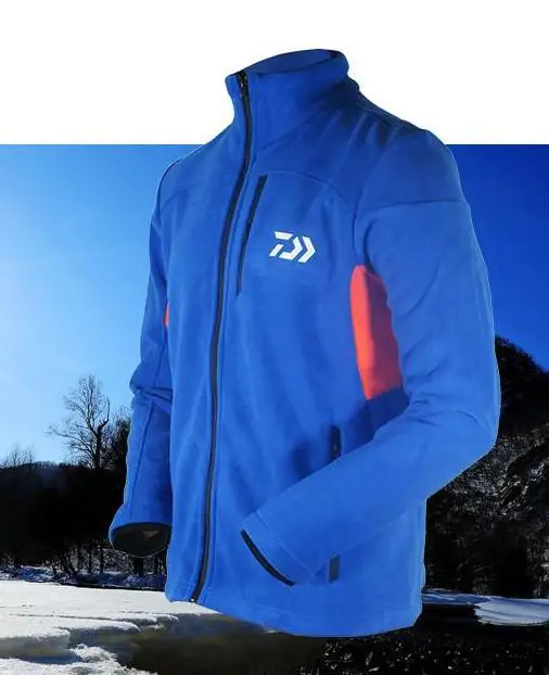 

2017 New Autumn Winter Brand Outdoor Sport Clothing Coat Men Thicken Warm Fleece Fishing Jacket Patchwork Men's Jacket